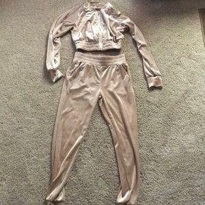 Champagne Jogger Set